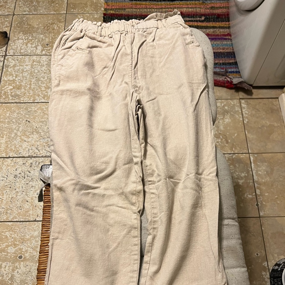 Beige joggers - size XS